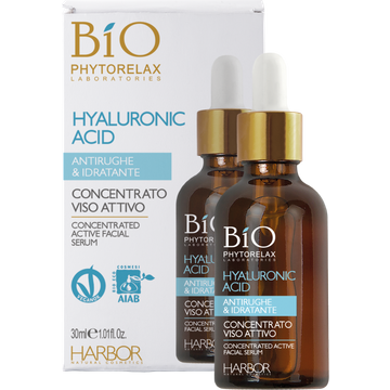 Concentrato Viso Attivo Antirughe e Idratante - Hyaluronic Acid