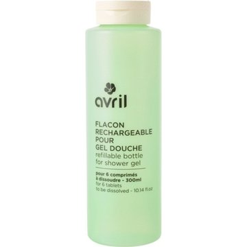 Refillable Bottle for Shower Gel - Green