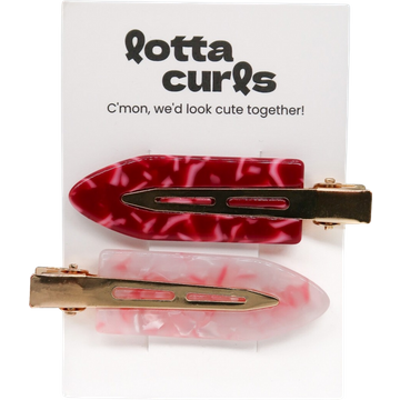 Double Styling Clip - Cherry Blossom