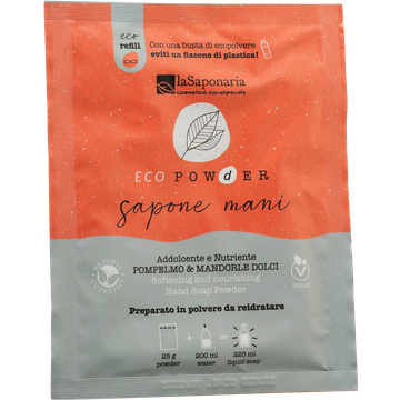 EcoPowder Sapone Mani in Polvere Addolcente