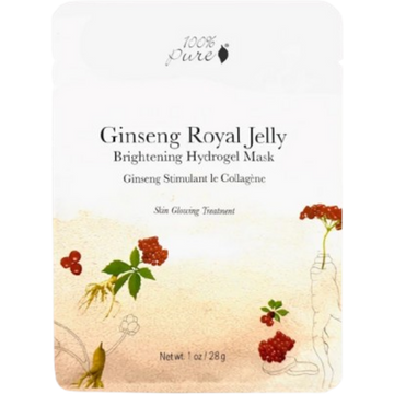 Ginseng Royal Jelly Brightening Hydrogel Mask - Individual