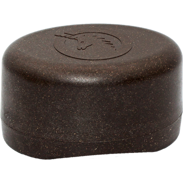 Porta Sapone in Legno Liquido, Grande - Marrone cocco