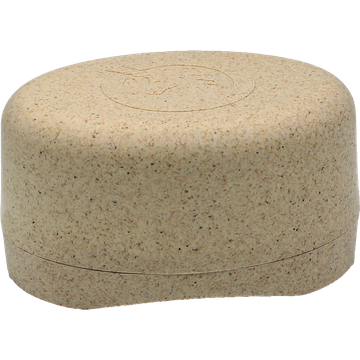 Porta Sapone in Legno Liquido, Piccolo - Bianco crema