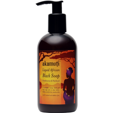 Liquid African Black Soap Frankincense & Patchoui
