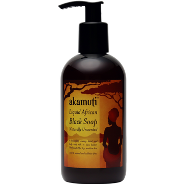 Liquid African Black Soap Unscented