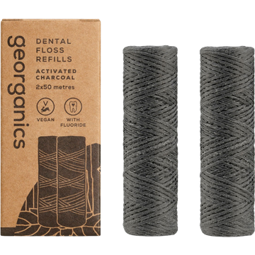 Activated Charcoal Dental Floss