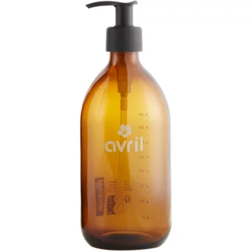 Refillable Amber Glass Bottle