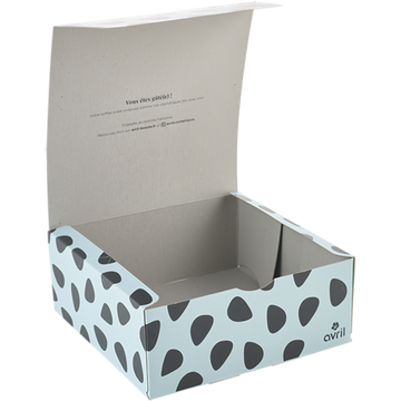 Empty Box - Large - Blue Pebble