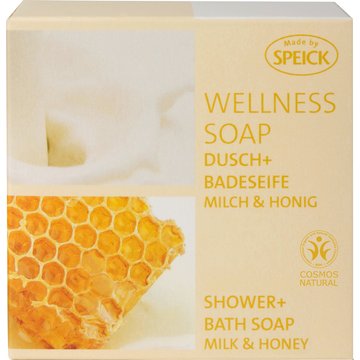 WELLNESS SOAP Saponetta Bagno-Doccia, Latte e Miele