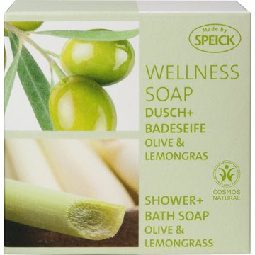 WELLNESS SOAP Saponetta Bagno-Doccia Vegan - Oliva e citronella