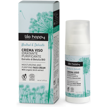 Happy Juices Crema Viso Idratante Purificante