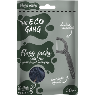 Floss Picks - Charcoal