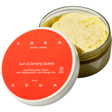 Body Cream "Sun is dancing quitely"
