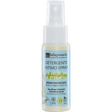 Detergente Intimo Spray Tè Verde Bio e Prebiotici