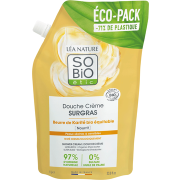 Doccia Crema Ultra Idratante al Burro di Karité - Refill 1L