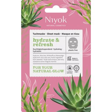 Maschera in Tessuto Idratante Hydrate & Refresh