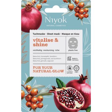 Maschera in Tessuto Ricca Vitalise & Shine