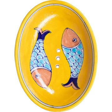 Blue Pottery - Portasapone Fish