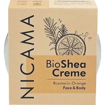 Crema al Burro di Karité Bio, Rosmarino e Arancia