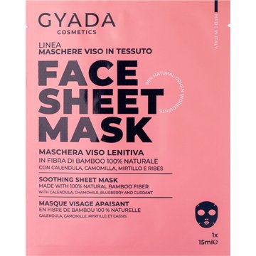 Maschera Viso in Tessuto Lenitiva