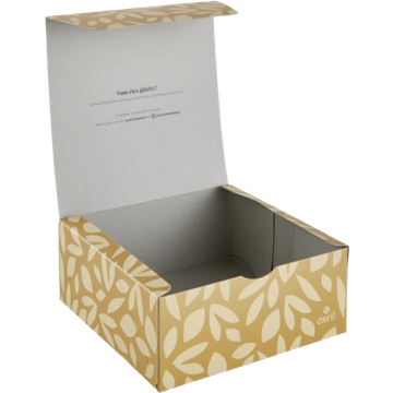 Empty Box - Large - Yellow Leaves