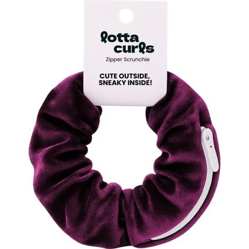 Scrunchie con Zip - Berry