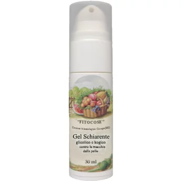 Gel Schiarente all'Acido Kojico 1% e Acido Glicolico 10%