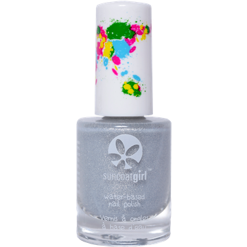 Suncoat Girl Nail Polish - Starlight Silver (vegan)