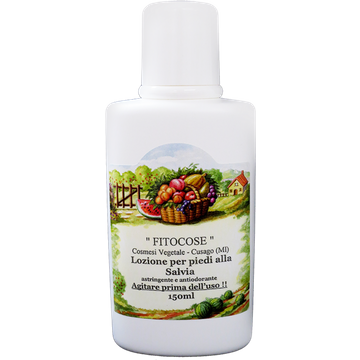 Lozione Piedi alla Salvia Antiodorante
