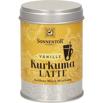 Curcuma Vaniglia per Latte Bio - Lattina, 60 g