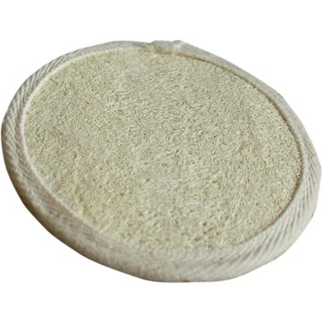 Pad Tondo per il Viso in Loofah & Cotone