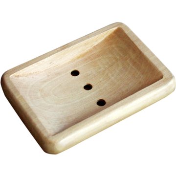 Portasapone Concavo in Legno
