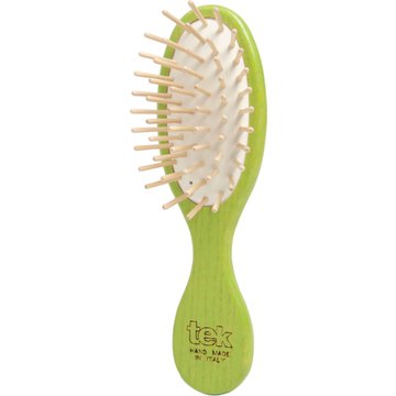 Spazzola Ovale Piccola da Borsetta - Lime