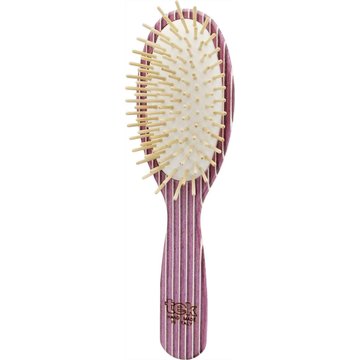 Spazzola Ovale Grande - Bianco/Rosa/Lilla