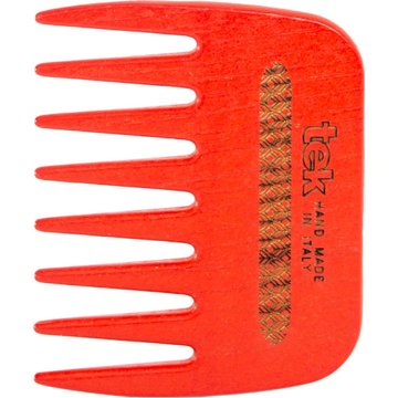 Pettine Afro - Rosso