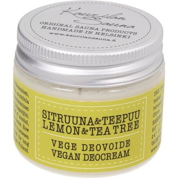 Vegan Deo Cream - Lemon & Tea Tree