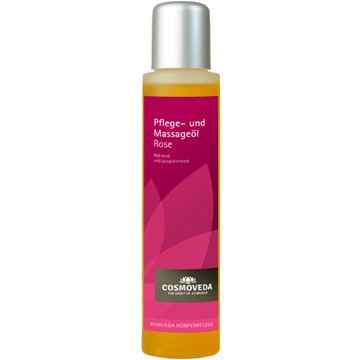 Olio idratante per il corpo alla Rosa
