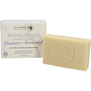 Sapone per Capelli al Latte di Cammello - Mirtillo e melograno
