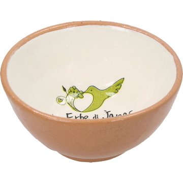 Ciotolina in Ceramica Oristanese - bianco