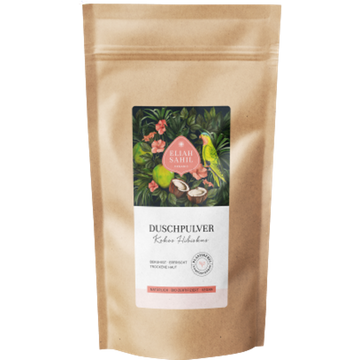 Organic Coconut Hibiscus Shower Powder - Refill 250 g
