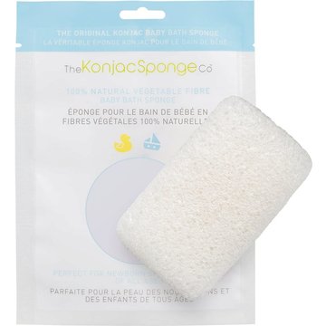 Rectagular White Pure Baby Sponge