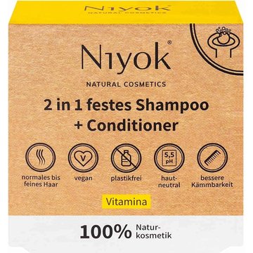 Shampoo & Balsamo in Formato Solido - Vitamina