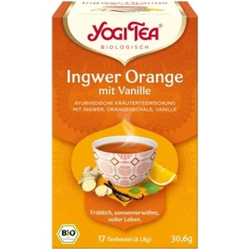 Tisana Bio con Zenzero, Arancia & Vaniglia