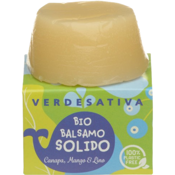 Balsamo Solido Canapa, Mango e Semi di Lino