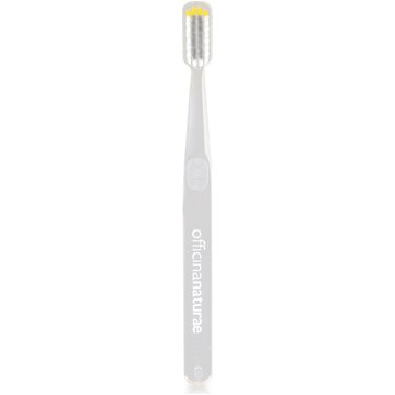 Spazzolino da Denti Sostenibile con Setole d'Argento - Yellow