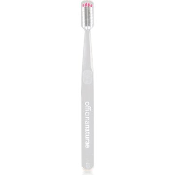 Spazzolino da Denti Sostenibile con Setole d'Argento - Pink
