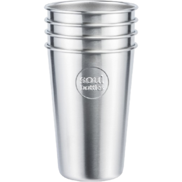 Soulcup Steel - Capacità 4x 0,4 l