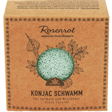 Spugna Konjac all'Argilla Verde
