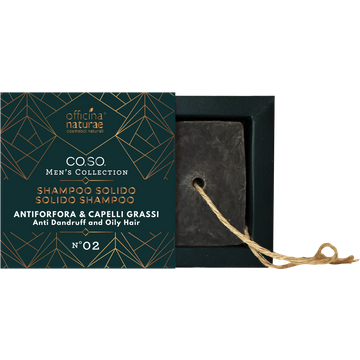 MEN Shampoo Solido Antiforfora e Capelli Grassi N°02
