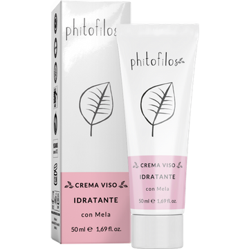 Crema Viso Idratante con Mela